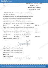 Đề kiểm tra học kì 1 Toán 4 Chân trời sáng tạo - Đề số 7